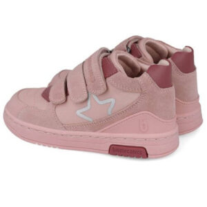 Pantofi copii fete din piele Biomecanics, Roz – 251225-B193