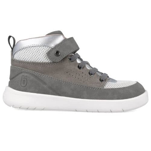 Pantofi copii fete din piele Biomecanics, Gri – 251232-A154