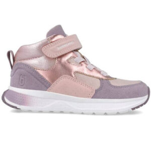 Pantofi copii fete din material sintetic Biomecanics, Roz – 252251-B032-