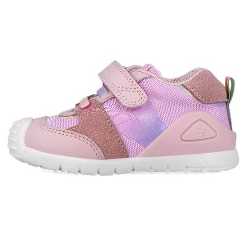 Pantofi copii fete din piele Biomecanics, Mov – 252121-E032