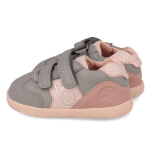 Pantofi copii fete din piele Biomecanics, Roz – 261165-C154