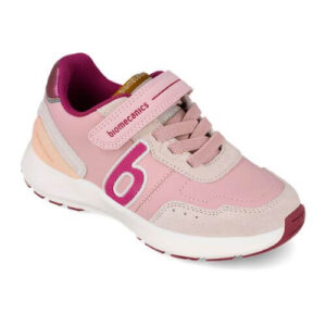 Pantofi copii fete din piele Biomecanics, Roz- 261275-C032