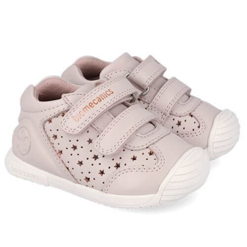 Pantofi copii fete din piele Biomecanics, Roz – 262101-A779 Pantofi copii fete din piele Biomecanics, Roz – 262101-A779