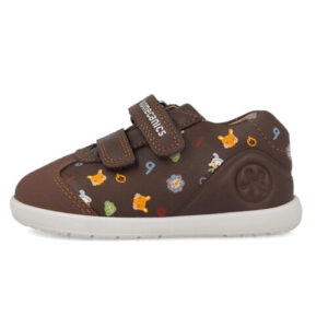 Pantofi copii din piele, Maro, Biomecanics – 261154-B903