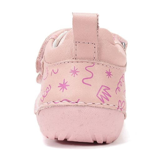 Pantofi copii fete din piele DD Step, Roz – S015-61675A
