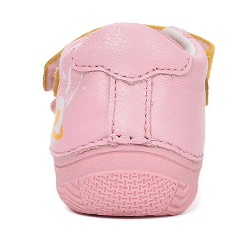 Pantofi copii fete din piele DD Step, Roz – S082-61694A