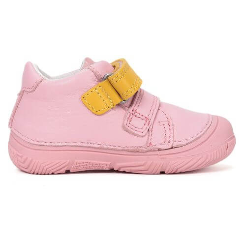 Pantofi copii fete din piele DD Step, Roz – S082-61694A