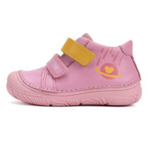 Pantofi copii fete din piele DD Step, Roz – S082-61694A