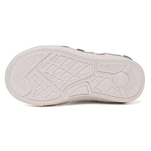 Pantofi copii fete din piele DD Step, Alb – S040-61252D