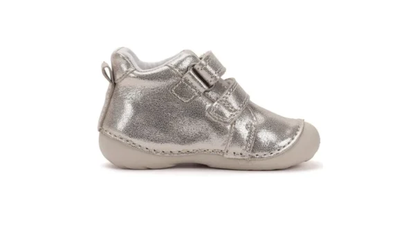 Pantofi copii fete din piele DD Step, Sampanie – S015-52412B