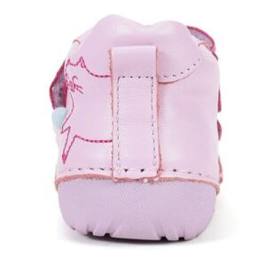 Pantofi copii fete din piele DD Step, Roz – S015-61267