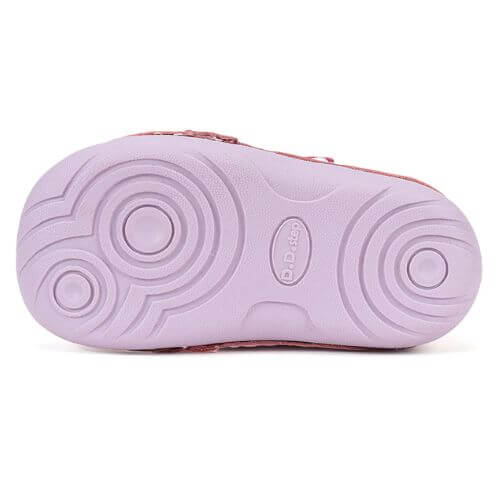 Pantofi copii fete din piele DD Step, Roz – S015-61267