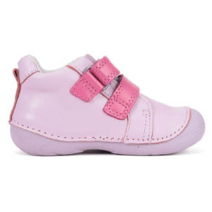 Pantofi copii fete din piele DD Step, Roz – S015-61267