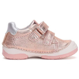 Pantofi copii fete din piele DD Step, Roz – S038-51626B