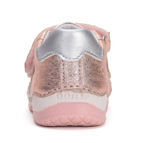 Pantofi copii fete din piele DD Step, Roz – S038-51626B