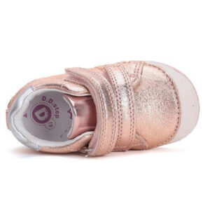 Pantofi copii fete din piele DD Step, Roz – S038-51626B