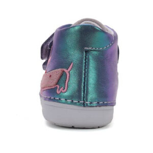 Pantofi copii fete din piele DD Step, Violet – S066-51160A