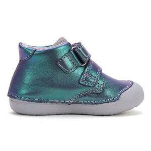 Pantofi copii fete din piele DD Step, Violet – S066-51160A