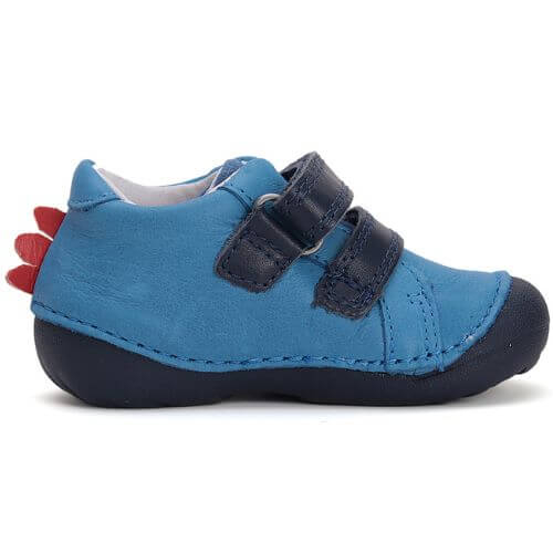 Pantofi copii baieti din piele DD Step, Albastru – S015-51832B