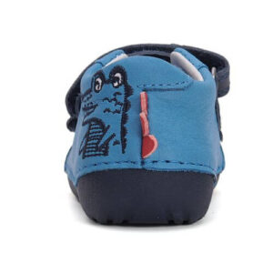 Pantofi copii baieti din piele DD Step, Albastru – S015-51832B