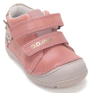 Pantofi copii fete din piele DD Step, Roz – S082-61703C