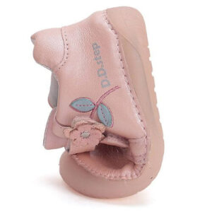 Pantofi copii fete din piele DD Step, Roz – S070-51171