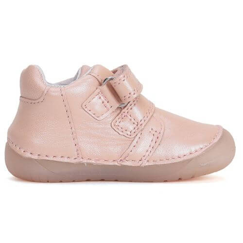 Pantofi copii fete din piele DD Step, Roz – S070-51171