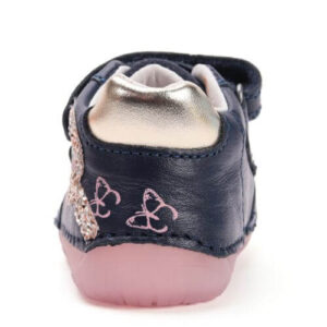 Pantofi copii fete din piele DD Step, Albastru – S070-52838B
