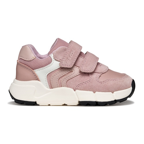 Pantofi copii fete din piele Geox Flexyper Roz – B656NA_05422_C8014
