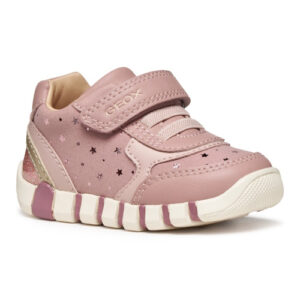 Pantofi copii fete Geox iupidoo Stelute, Roz – B5658B_0DHBC_C8A2U