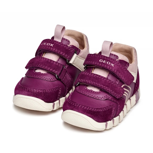 Pantofi fete din piele Geox iupidoo, Mov – B3558C_05422_C8HK8