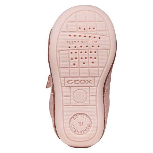 Pantofi copii fete din piele Geox, Roz – B9440B-00032-C8283