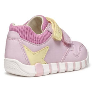 Pantofi copii fete din material sintetic Geox, Roz – B5558A_05402_CE82M