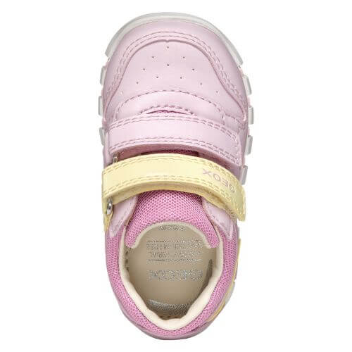Pantofi copii fete din material sintetic Geox, Roz – B5558A_05402_CE82M