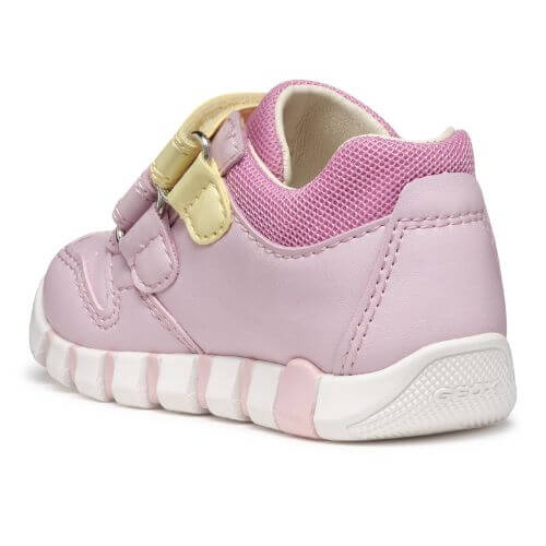 Pantofi copii fete din material sintetic Geox, Roz – B5558A_05402_CE82M