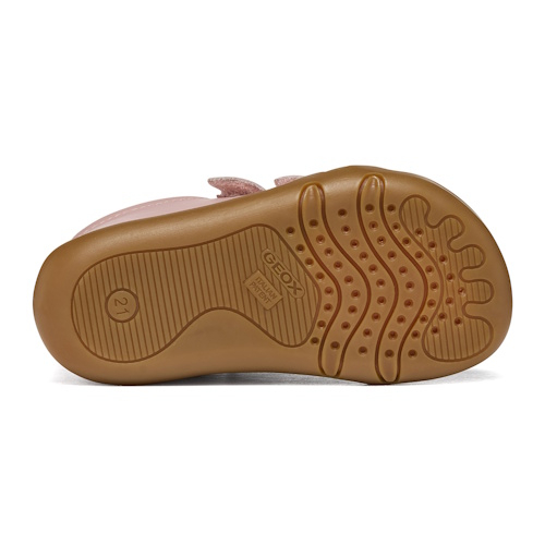 Pantofi copii fete din piele Geox Steppieup, Roz Deschis – B4663A_00085_C8156