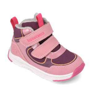 Pantofi copii fete din piele imblaniti Biomecanics, Lila – 261177-C164FB