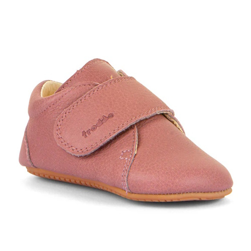 Pantofi copii fete din piele naturala Froddo, Roz – G1130019-3