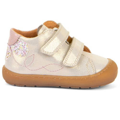 Pantofi copii fete din piele naturala Froddo, Roz – G2130343-4