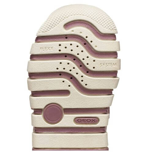 Pantofi copii fete din piele naturala Geox, Roz – B5658C_08522_C8056