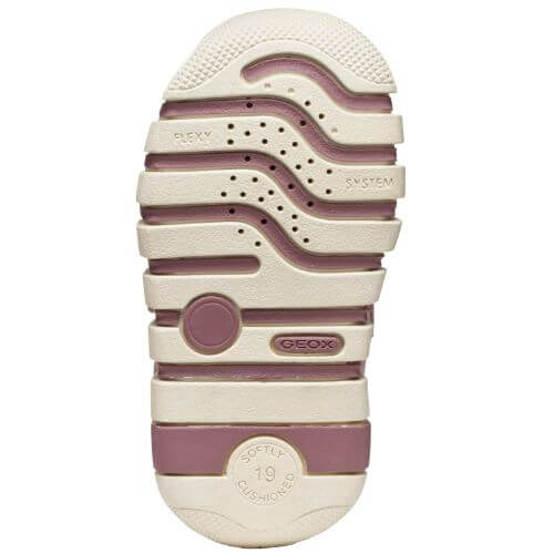 Pantofi copii fete din piele naturala Geox, Roz – B5658C_08522_C8056