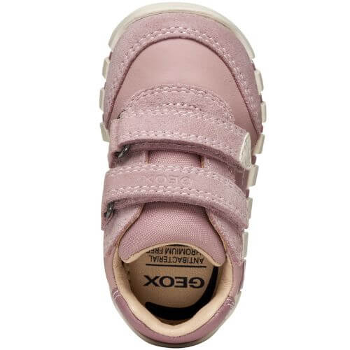Pantofi copii fete din piele naturala Geox, Roz – B5658C_08522_C8056