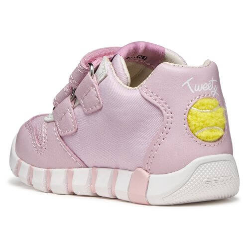 Pantofi copii fete Geox personaj Tweety, Roz – B6558B-011BC-C8004