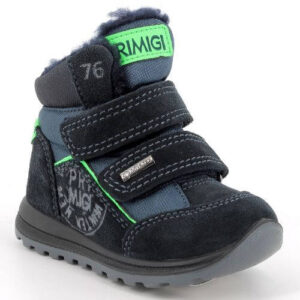 Ghete impermeabile Goretex copii baieti din piele naturala Primigi, Albastru – 8858511