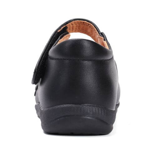 Pantofi copii fete din piele, Negru – H072-52756