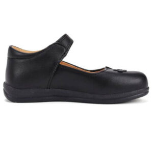 Pantofi copii fete din piele, Negru – H072-52756