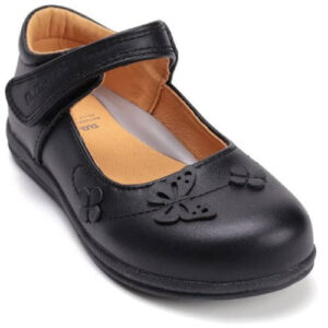 Pantofi copii fete din piele, Negru – H072-52756