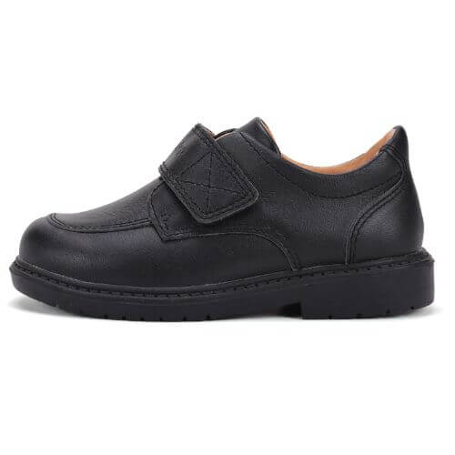 Pantofi copii baieti din piele, Negru – S105-52199