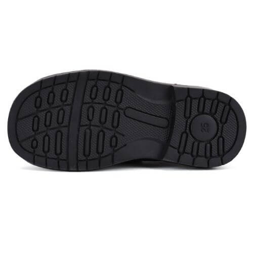 Pantofi copii baieti din piele, Negru – S105-52199