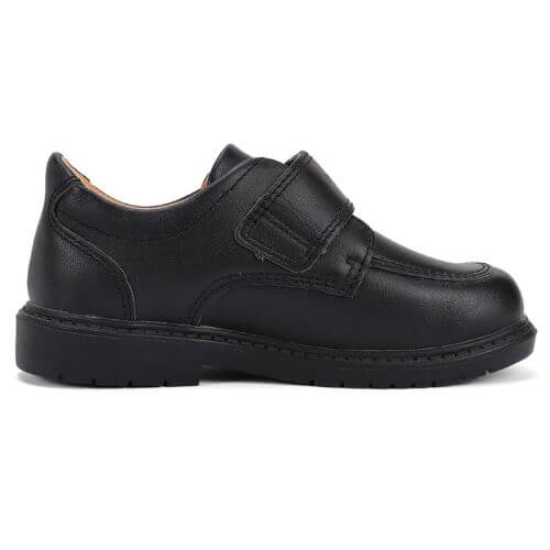 Pantofi copii baieti din piele, Negru – S105-52199